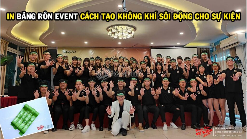 In Băng Rôn Event Cách Tạo Không Khí Sôi Động Cho Sự Kiện