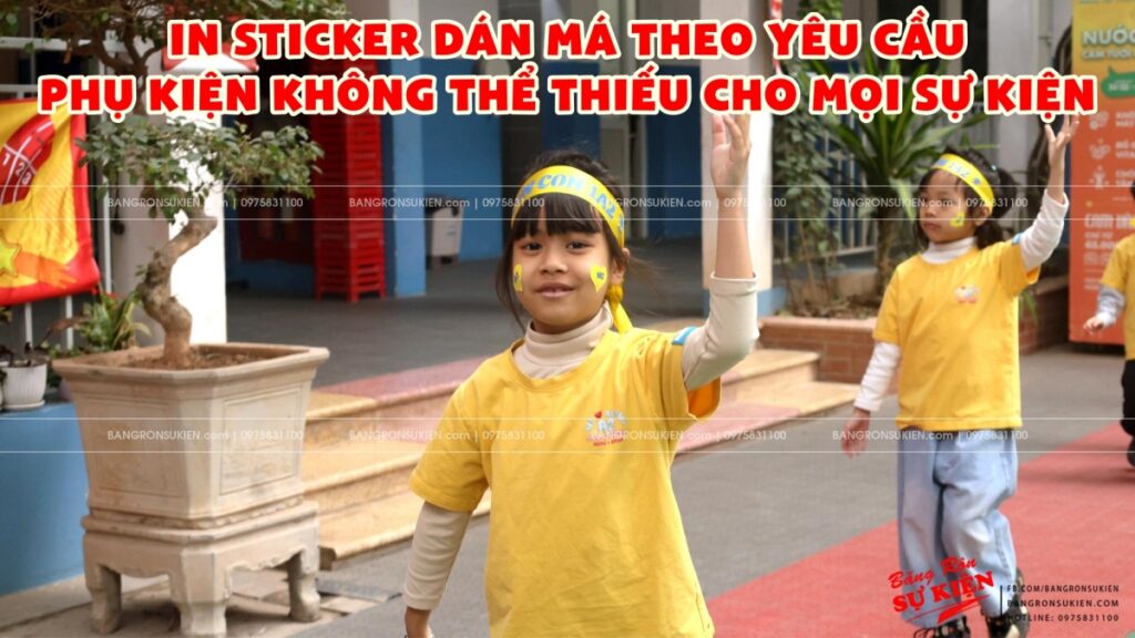 Sticker dán má thể hiện sự nhiệt huyết