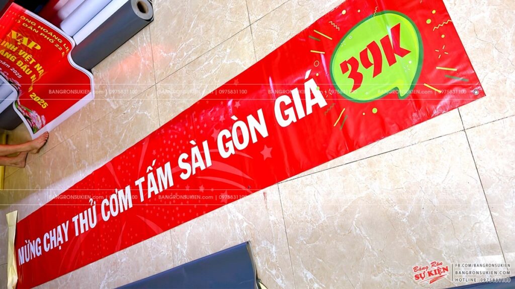 banner treo quán ăn