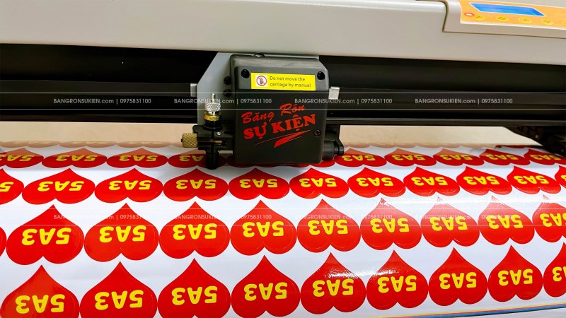 in sticker hội thao