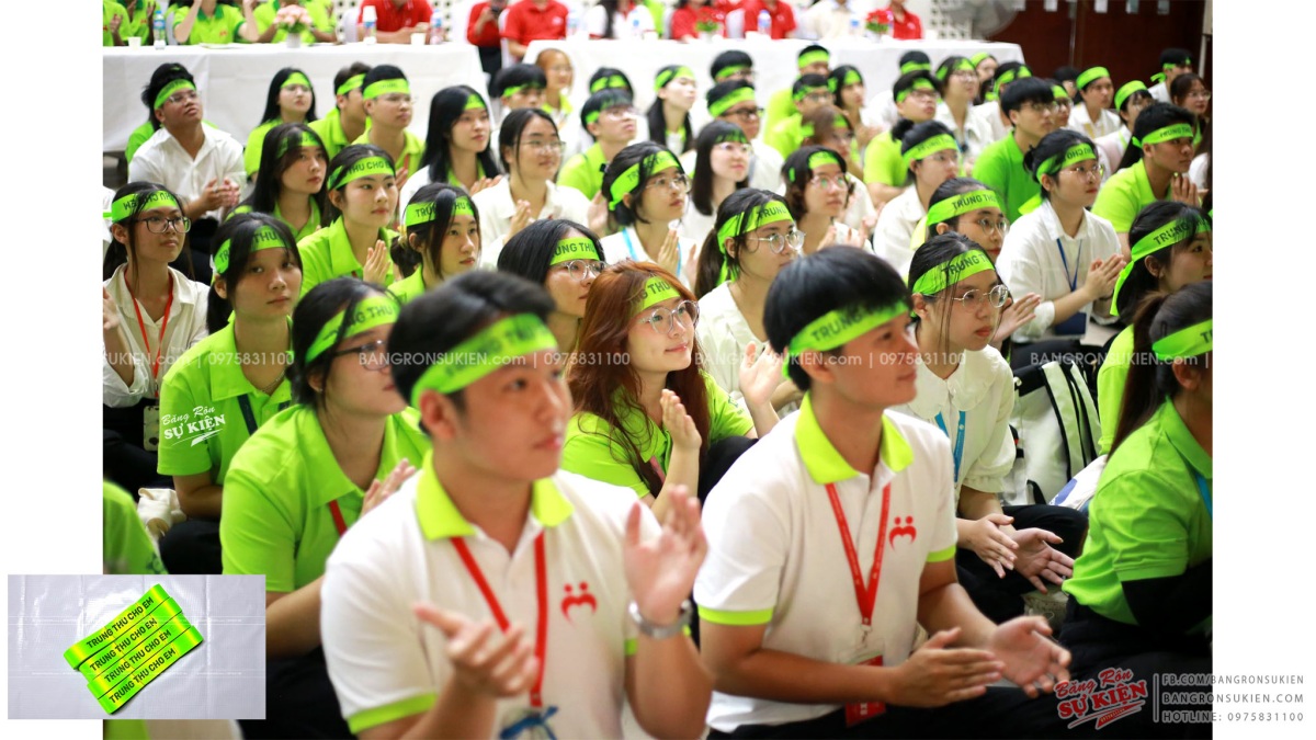 in băng rôn buộc đầu cổ vũ