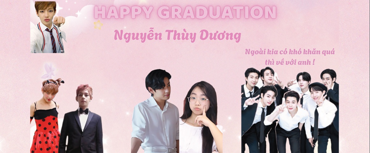 in banner lễ tốt nghiệp học sinh