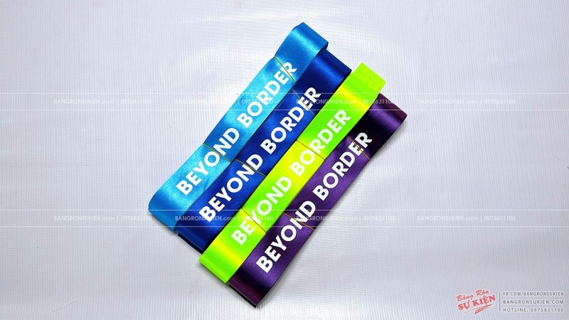 in băng rôn buộc đầu