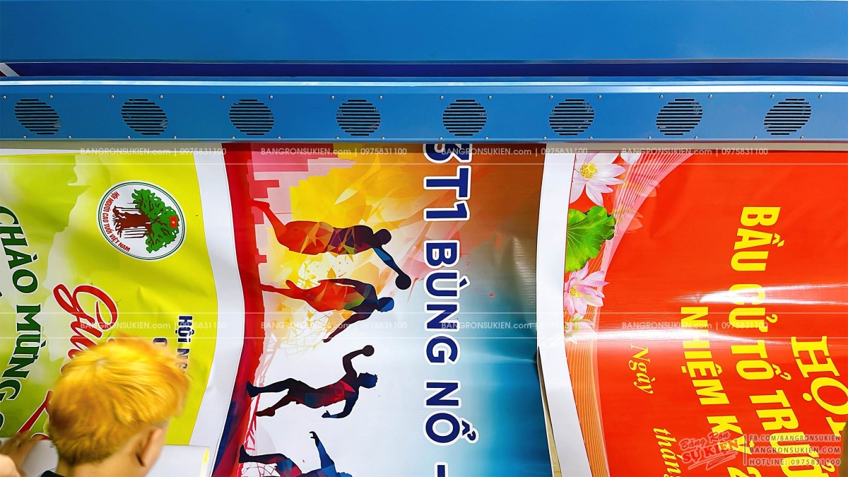 in banner sự kiện hội thao